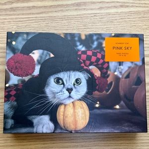 Kitten pumpkin 1000 Piece Puzzle